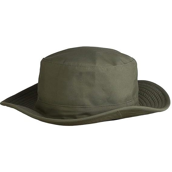 Primebox Cotton Classic Packable Beach Outdoor Bucket Sun Hat For Men Women Adult Teen Summer Sun Protection Pack Of 1Pcs Hat (Olive Green)