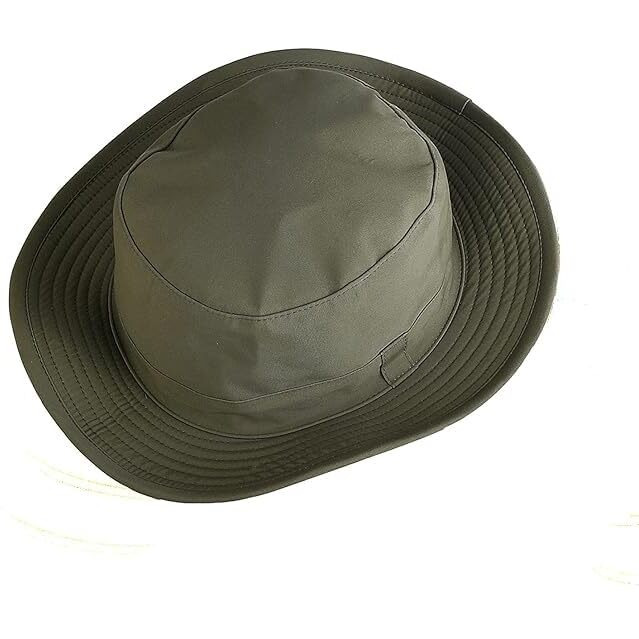 Primebox Cotton Classic Packable Beach Outdoor Bucket Sun Hat For Men Women Adult Teen Summer Sun Protection Pack Of 1Pcs Hat (Olive Green)
