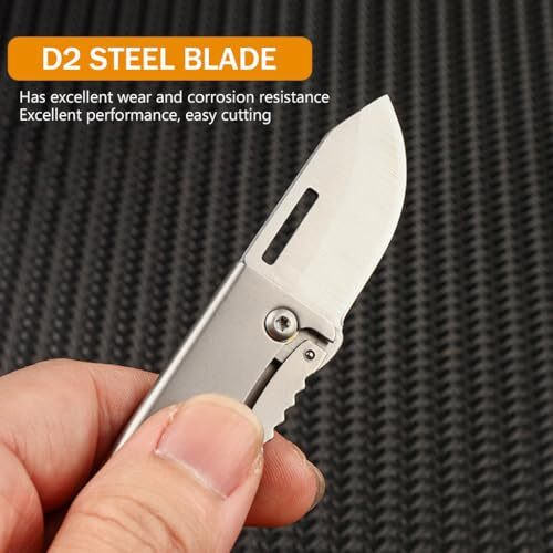 Optifit 2Pcs Box Cutters With Chain Loop Stainless Steel
