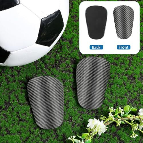 Proberos Football Shin Pads, Football Shinguards For Football Games Matches, Training, Basketball, Baseball, Cycling, Light Weight & Breathable Shin Guard (M)