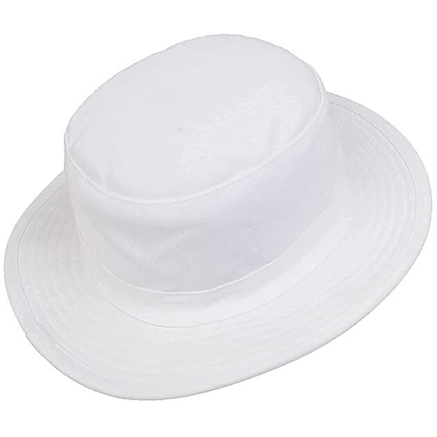 Primebox Cotton Classic Packable Beach Outdoor Bucket Sun Hat For Men Women Adult Teen Sun Protection Pack Of 1Pcs Hat (White)