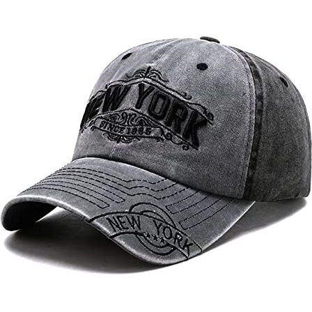 Handcuffs Mens & Womens Caps Baseball Cap Cotton Sports Sun Hat (Black) Free Size