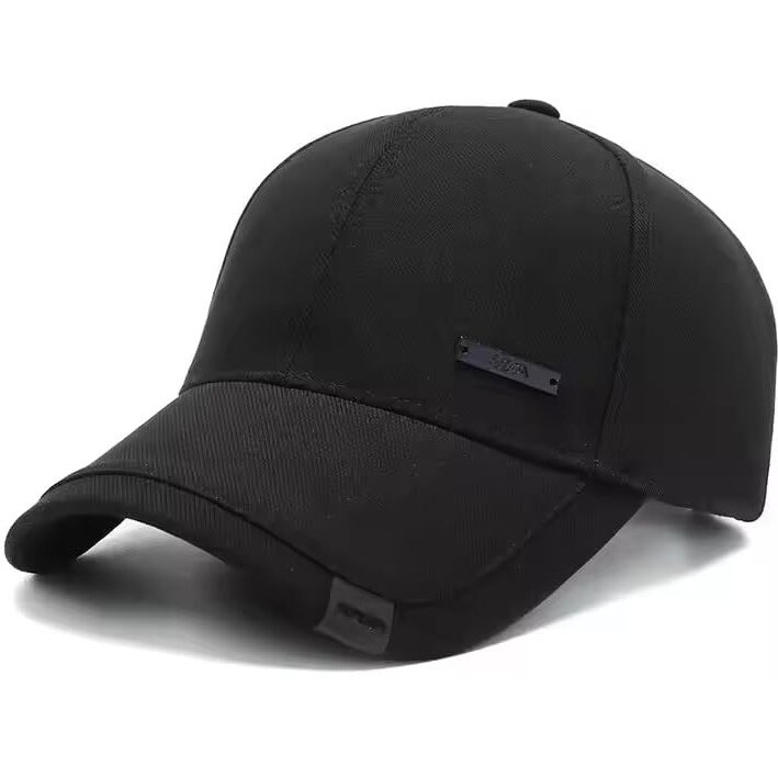 Ketmart Hat For Men Woman Sports Cap Sun Hat Quick Drying Soft Polyester Fiber Adjustable For Men And Women(Color_Black)