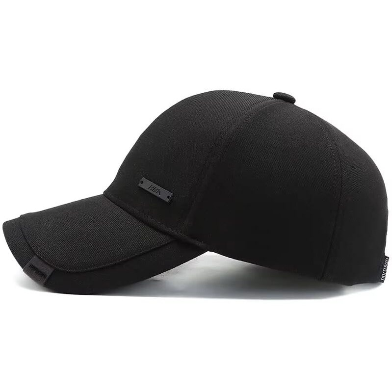 Ketmart Hat For Men Woman Sports Cap Sun Hat Quick Drying Soft Polyester Fiber Adjustable For Men And Women(Color_Black)