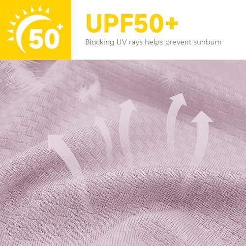 Sannidhi Women's Sun Protection Jacket Upf 50+ Full Zipper Long Sleeve Uv Hoodie Shirts Outdoor Athletic Jacket With Pocket Cooling Summer Clothing For Outdoor Hiking, L, Pink