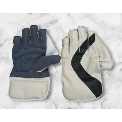 Nylon Cricket Wicket Keeping Gloves In Multicolour For Kids 10 To 15 Years (S)