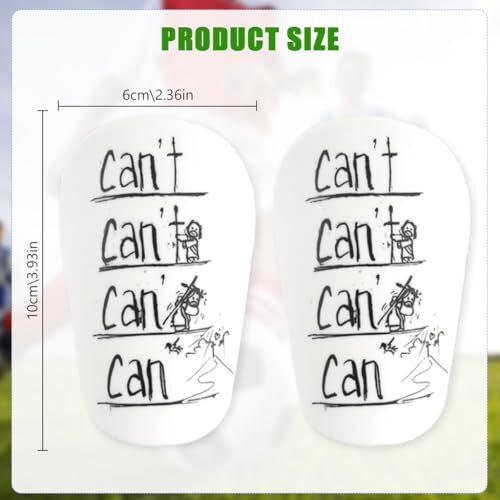 Proberos Mini Shin Guards Inspiring Shin Guard Lightweight Anti-Impact Shin Guard Plastic Eva Cushioning Shin Guards Football Player Sport Shin Guards, 5X8Cm