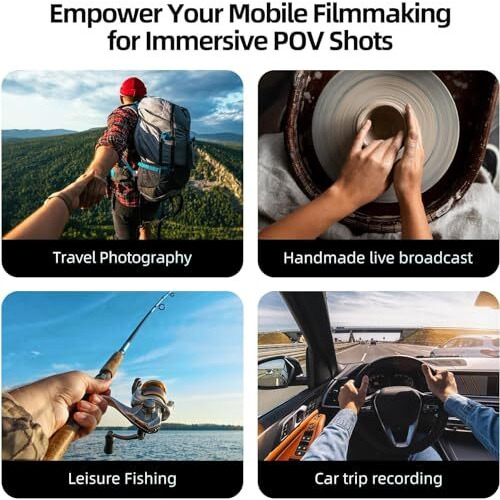 Telesin Magnetic Neck Mount For Phones, Pov/Vlog Selfie Mount Hand Free Phone Neck Holder Chest Stand Strap Video Recording For Iphone 15 14 13 12 Series Android Phone (Grey)