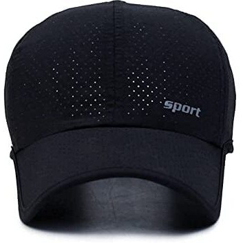 Handcuffs Unisex Nylon Sports Cap Adjustable Caps (Navy Blue,Free Size)