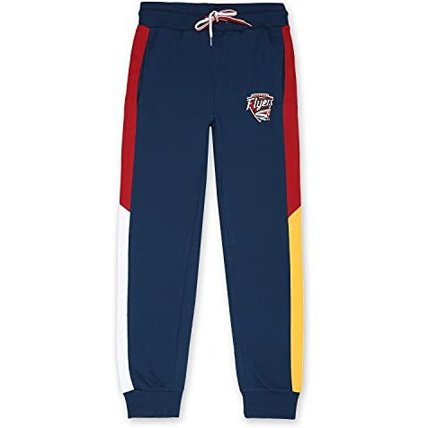 Alan Jones Clothing Solid Boys Regular Fit High Rise Joggers Track Pant (Bjog-P35_Cobalt Blue_13-14 Years)