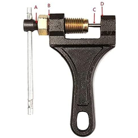 Inditrust Bicycle Chain Pin Remover Chain Breaker With Gloves Bike Link Breaker Splitter Mtb Cycle Repair Tool Bicycle Chain Puller Link Extractor Cycling Repair