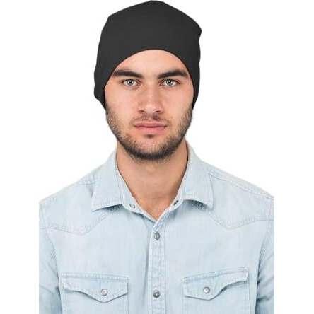 Primebox Unisex Helmet Skull Cap For Bikers & Cycling, Cotton Head Caps, Hair Inner Helmet Cover Cap For Men Women, Skull Cap Pack Of 3Pcs Combo (Helmet-Cap-Black-Blue-Dark-Grey-Combo)