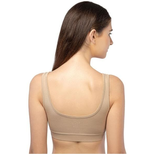 Lavos Women's Cotton Non-Padded Everyday Comfort Bra (Skin, Xx-Large)