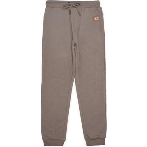 Alan Jones Clothing Boys Corduroy Mid Rise Joggers Track Pants (Light Brown_15-16 Years)