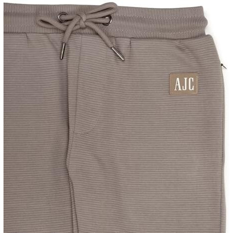 Alan Jones Clothing Boys Corduroy Mid Rise Joggers Track Pants (Light Brown_15-16 Years)