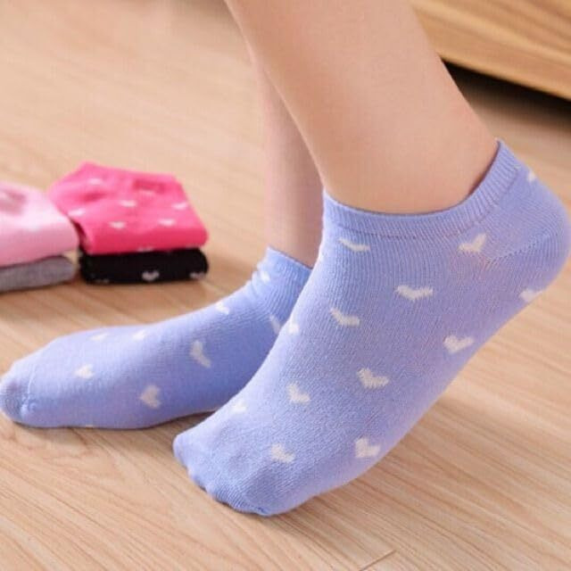 Rushmore Girl's | Ladies Ultra Soft, Anti Odor, Breathable, Anti Blister Cotton Low Cut Ankle Socks For Casual & Sports Multicolor Multi Design Socks As Per Availability | Lowcut Ankle Socks (5 Pairs)