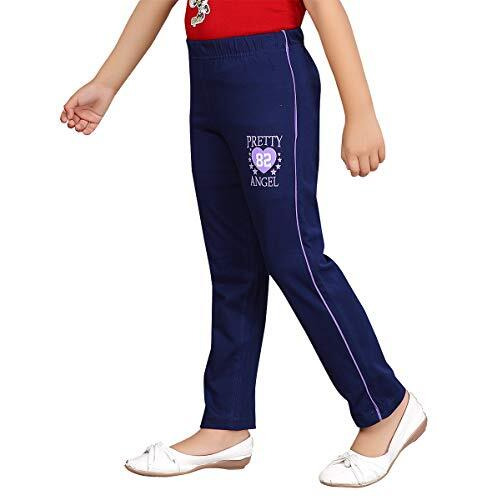 South Tree Girls Mid Rise Track Pant (2-16Yrs/BlackNavyCharcoalmelange) (Pack Of 3) Regular, 13 Years-14 Years