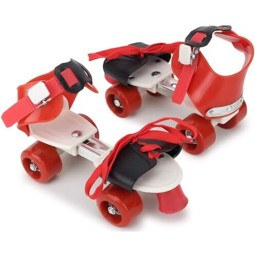 Famous Quality Unisex New Roller Skates For Kids Age Group 4-12 Years Adjustable Inline Skating Shoes With School Sport - Multi -Color