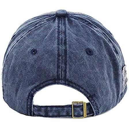 Aavjo Cotton 1969 Stylish Cap For Men Women (Size - 54Cm To 60Cm) - (Dark Blue)