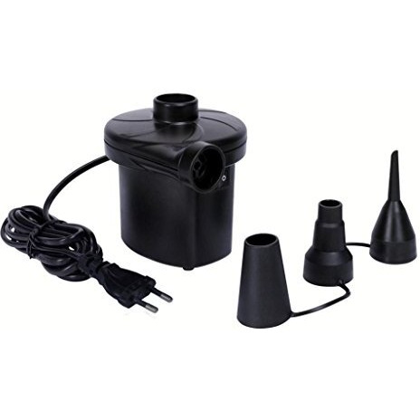 Inditradition Instant Ac Electric Air Pump (For Air Mattress, Pool Toys, Inflatable Stuffs) - 230 Voltage, Frequency 50 Hz, Black