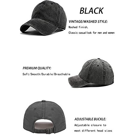 Handcuffs Plain Cotton Baseball Caps For Mens Womens Stylish Adjustable Casual Sports Outdoor Activities Cap Black,Free Size