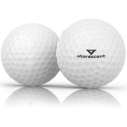 Storescent Premium Polypropylene Golf Ball - Durable & Long-Lasting For Exceptional Performance On The Course (1), White
