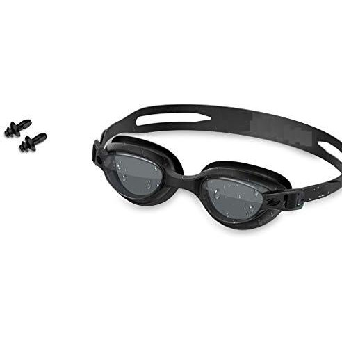 Inditradition Anti Fog Swimming Goggle For Adults & Kids | With Ear Plugs And Hanging Case, Adjustable Straps