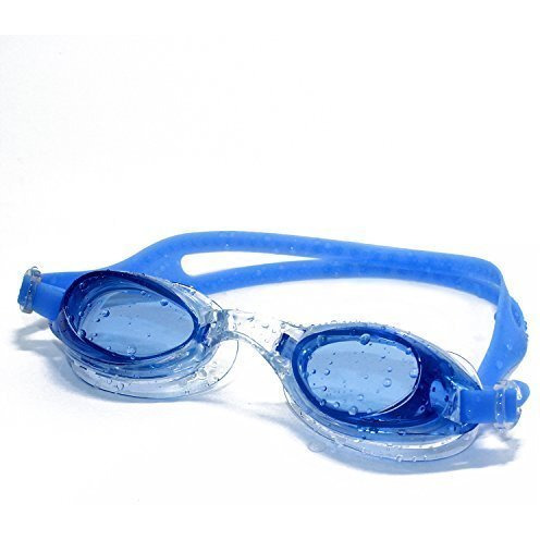 Inditradition Anti Fog Swimming Goggle For Adults & Kids | With Ear Plugs And Hanging Case, Adjustable Straps