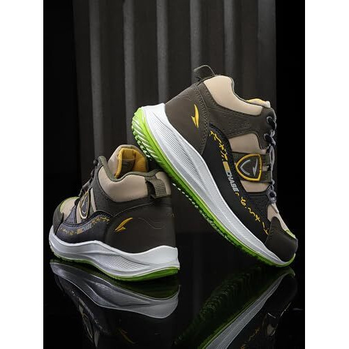 Asian Boy's Adventure-01-Kids Sport Running & Walking Shoes With Ultra Bounce Technology Lightweight Synthetic Upper Eva Outsole Casual Lace-Up Shoes For Kid's & Boy's