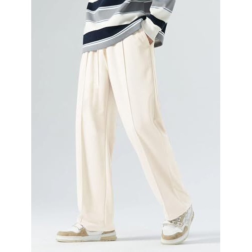 Greciilooks Track Pant For Men | Track Pants | Plain Track Pant| Trousers For Men (Gl-Dp-Tp-1011-M-White)