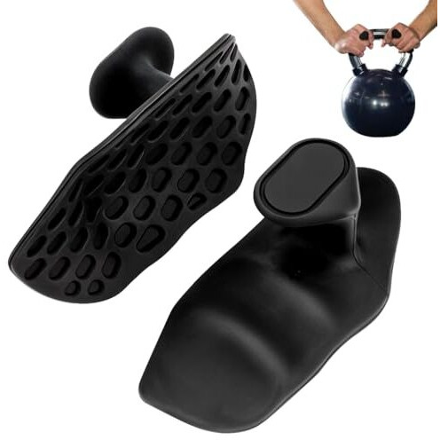 Proberos 1 Pairs Weight Lifting Grips Non-Skid Rubber Grip Pads Improves Grip Strength & Palm Protection Finger Grip Strengtheners Pull-Up Grip Strength Aids