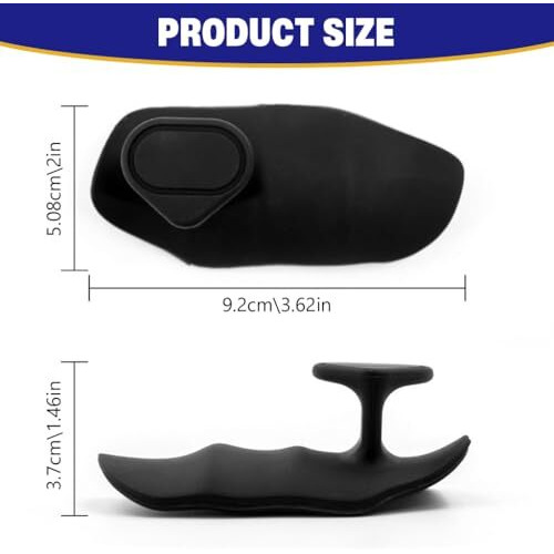 Proberos 1 Pairs Weight Lifting Grips Non-Skid Rubber Grip Pads Improves Grip Strength & Palm Protection Finger Grip Strengtheners Pull-Up Grip Strength Aids