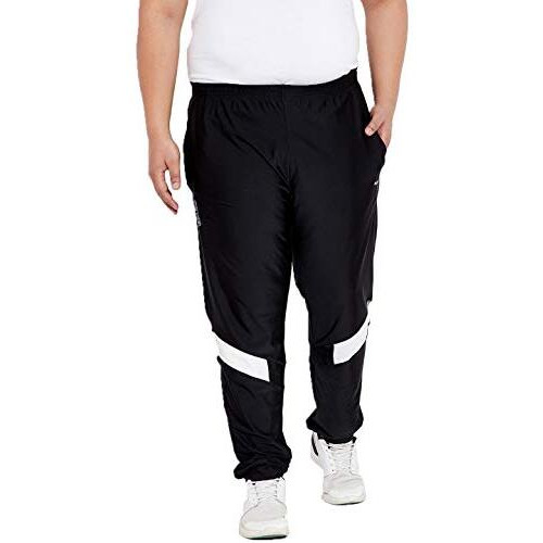 Bigbanana Men's Regular Fit Trackpants (Ollie,Black,7Xl)