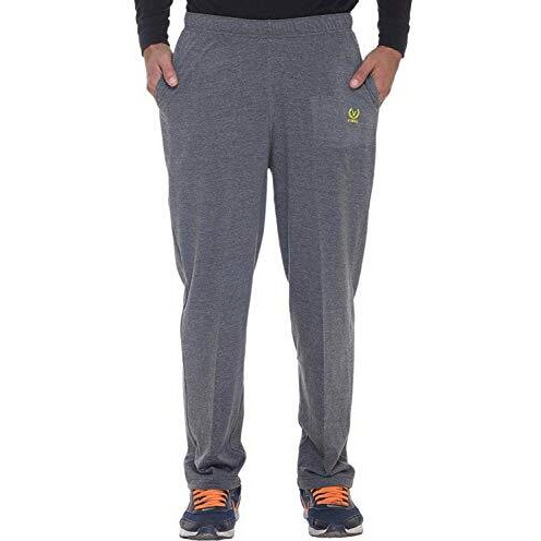 Mack Jonney Vimal Jonney Men's Regular Fit Mid Rise Trackpants (D10Anthra-L_Grey_Large)