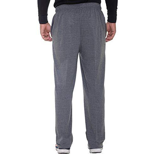 Mack Jonney Vimal Jonney Men's Regular Fit Mid Rise Trackpants (D10Anthra-L_Grey_Large)