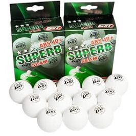 Gki Superb Tennis Ball (White, 40+) Standard Size, Pack Of 12