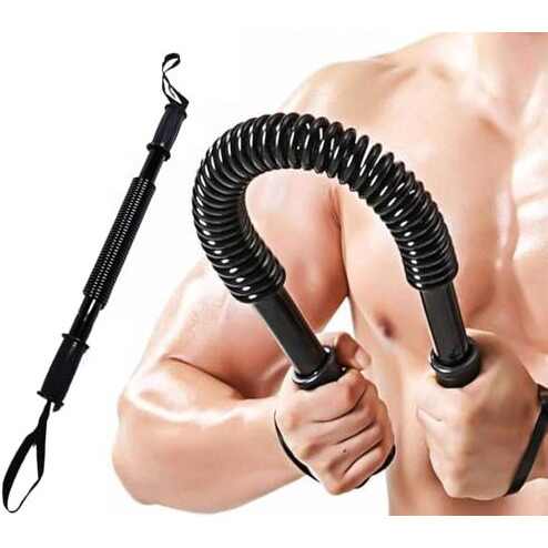 Pro365 Power Twister Bar Upper Body Exercise Equipment For Core Strengthening, Home Gym Workout Flex Bar For Men & Women (20 Kg)