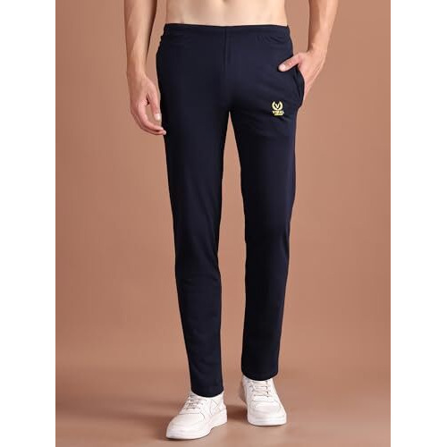 Vimal Jonney Men's Regular Fit Trackpants (D10Navy-0001-Xxl_Blue_Xx-Large)