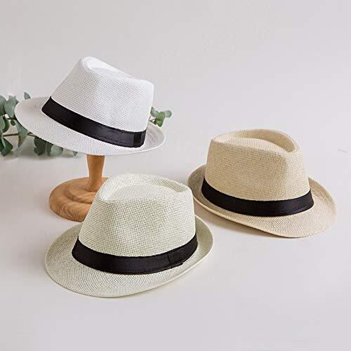 Clothera Men's Jute, Cotton Hat (Ca-Hsm-001_White_Free Size)
