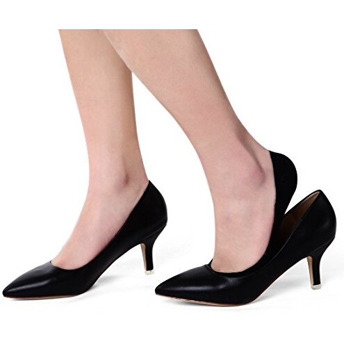 Toes Home Silicone Ultra Low Cut Liner Socks Women No Show Non Slip Hidden Invisible For Flats Boat Summer 5 Pairs,Black