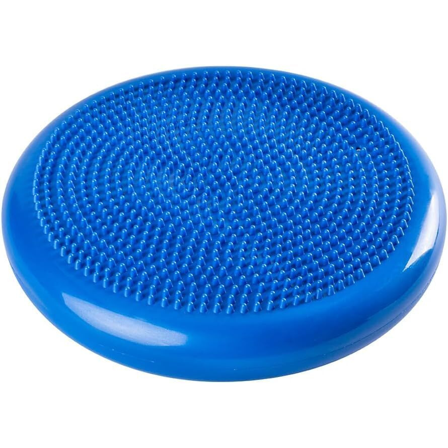 Darkness Exercise Balance Board, Inflated Balance Stability Disc Cushion | 13 Inches Diameter (Multicolour)