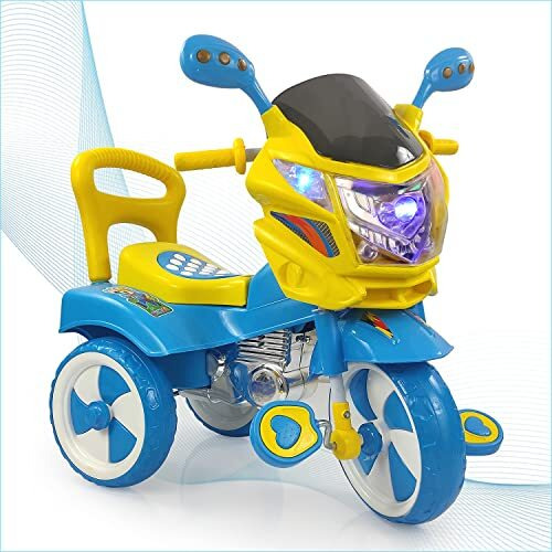 Archana Nhr Kids Tricycle With Under Seat Storage Space, Lights And Music