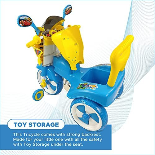 Archana Nhr Kids Tricycle With Under Seat Storage Space, Lights And Music
