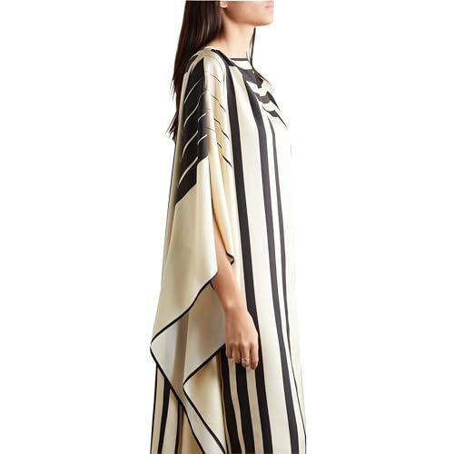 Pracharan Self Design, Solid, Printed Art Silk Women Kaftan