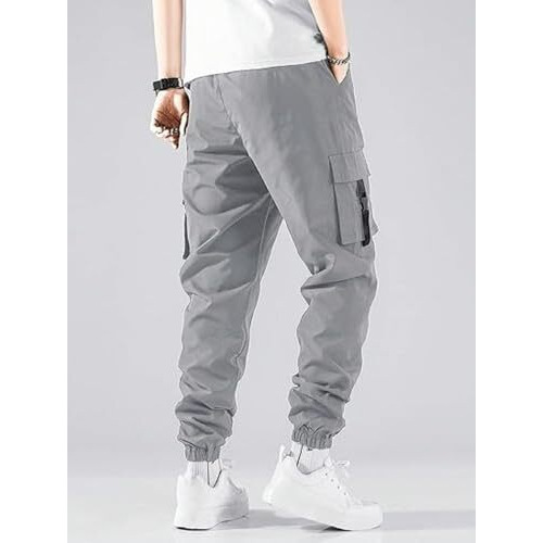 Poshax Regular Track Pant For Men || Track Pants || Plain Track Pant (Tp-73-Grey-L)