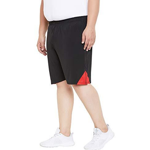 Bigbanana Men's Regular Fit Shorts (Fletcher,Black,6Xl)