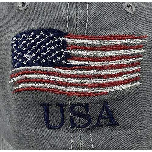 Handcuffs Usa Denim Unisex Baseball Caps Casual Sports Summer Outdoor Activities Cap For Men And Women (Grey, Free Size)