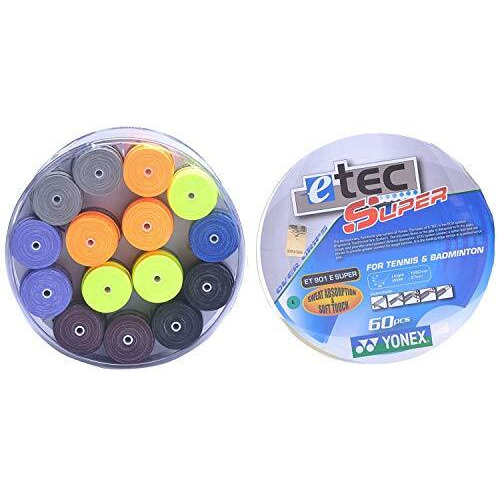 Yonex Etech 903 Badminton Grips Pack Of 5 (Assorted Colour)