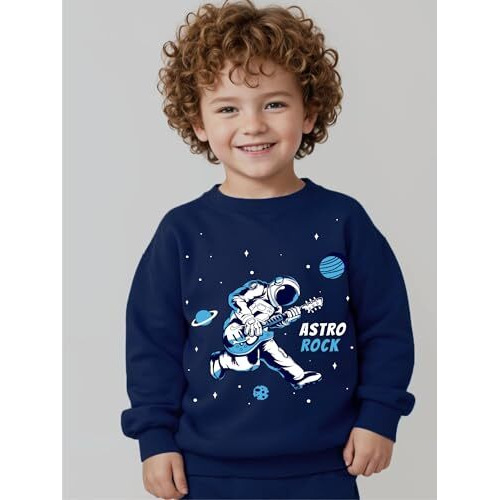 Minicult Boy's & Girl's Fleece Round Neck Regular Fit Sweatshirt (Pack Of 3) (Swt0001_P_Red_3-4 Years)