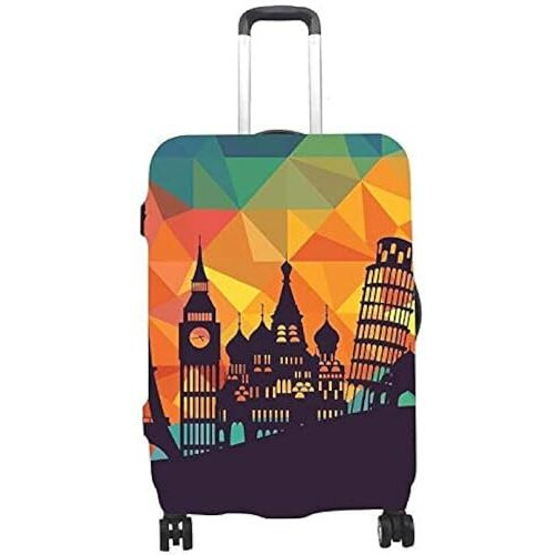 Handcuffs Luggage Cover Suitcase Protector Fits 30-32 Inches Luggage (X-Large)